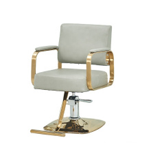 Barber shop chair factory direct sale stainless steel hairdressing chair hair salon dedicated rotary lifting hair cutting seat